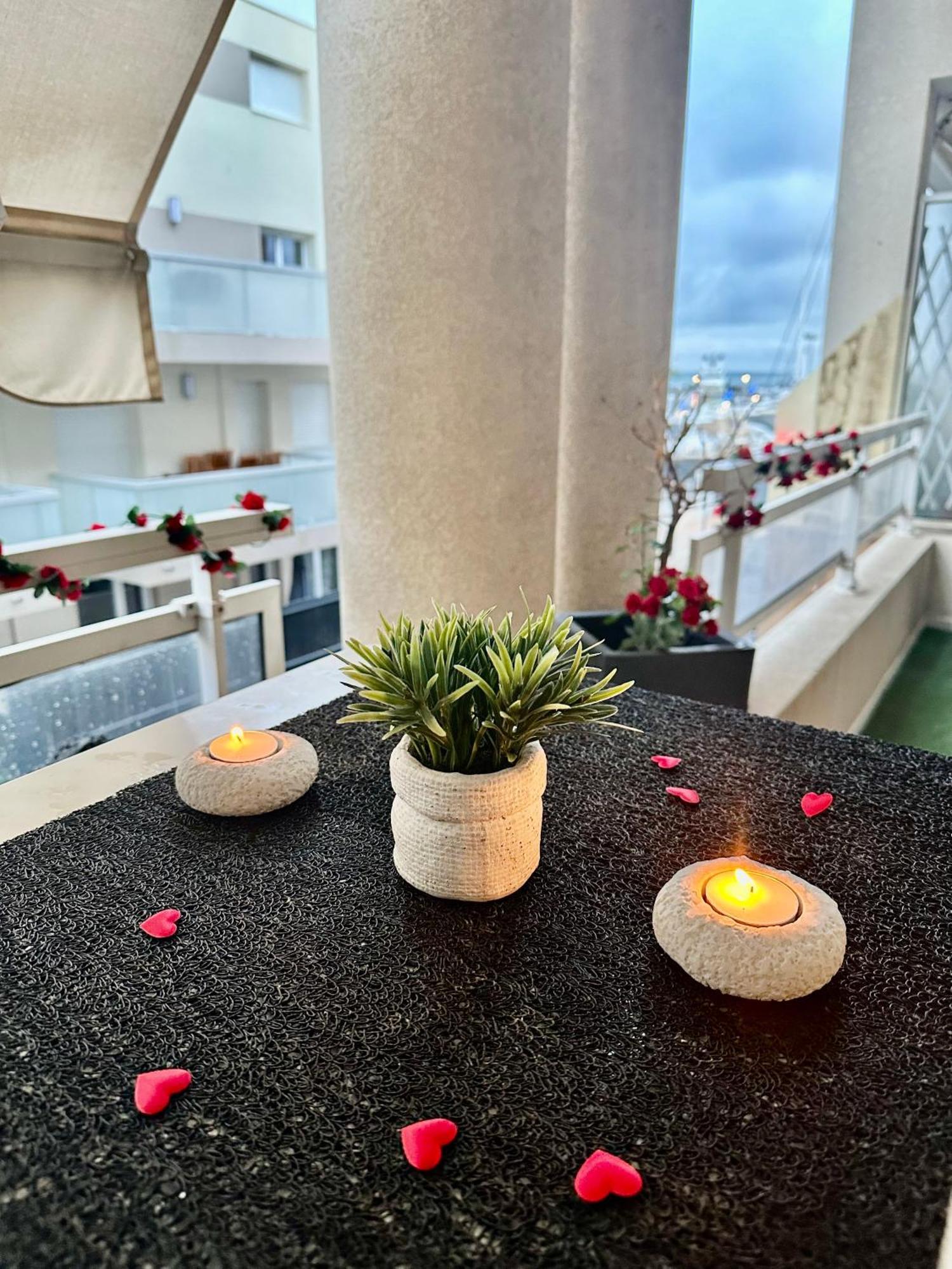 Amour Azur love room avec jacuzzi et piscine Vallauris Buitenkant foto